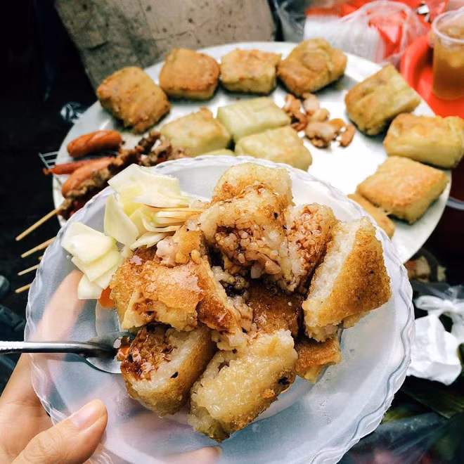 Banh chung ran, mon an sang dua gioi tre ve tuoi tho