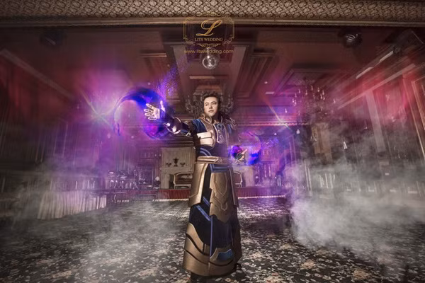 Không chỉ tổ chức đám cưới theo phong cách World of WarCraft, cặp vợ chồng game thủ này còn quay hẳn một bộ phim ngắn với nội dung xoay quanh tựa game online này.