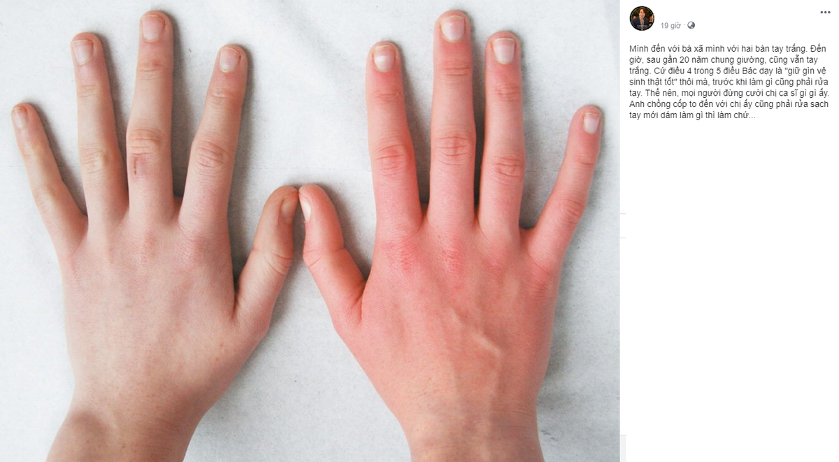 Sau khi xuất hiện, trào lưu bàn tay trắng ngay lập tức được dân mạng hưởng ứng và khoe theo góc nhìn của mình.