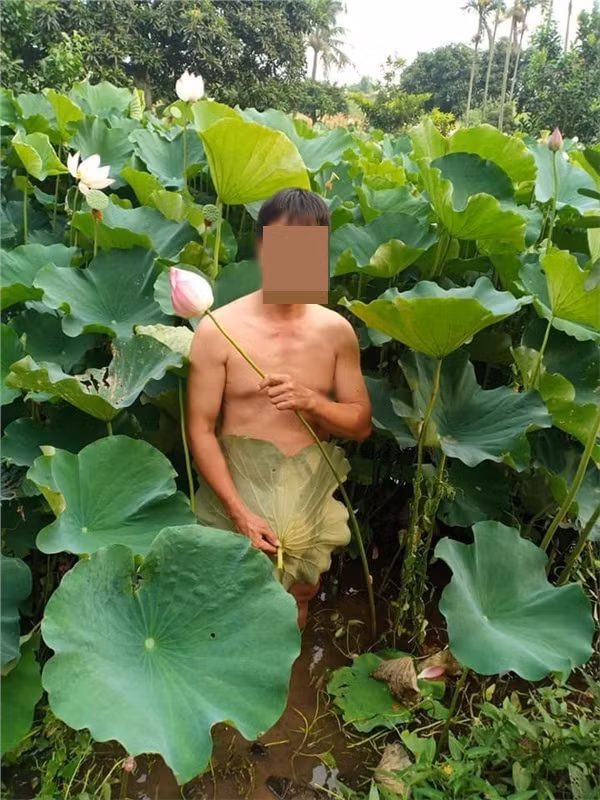 Ngay lập tức, những bức ảnh nude ở hồ sen của 3 người đàn ông đã khiến cộng đồng mạng chú ý. Đa phần cho rằng cách tạo dáng như vậy rất phản cảm, không phù hợp với thuần phong mỹ tục của người Việt.