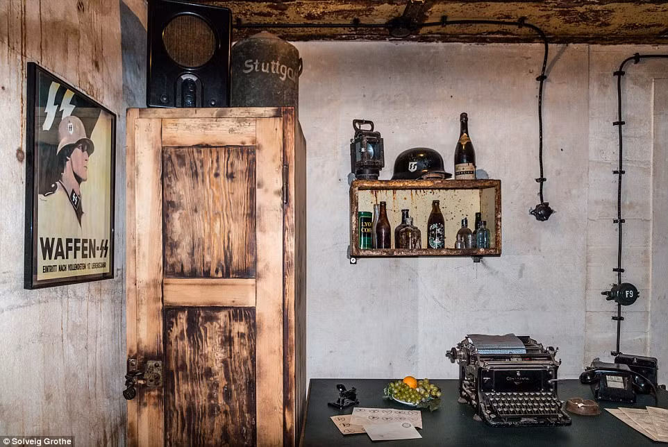 Chuyên gia Alexander Fokke nói phát xít Đức đã cho xây dựng mạng lưới đường hầm với đầy đủ tiện nghi, từ không gian, hành lang cho đến nơi chứa vũ khí, đạn dược, phòng ngủ, phòng bếp và nhà vệ sinh.