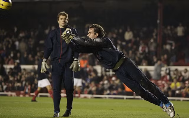 Cũng tại Arsenal thời điểm đó còn có sự đố kị giữa Jens Lehmann và Manuel Almunia. Hai thủ môn này tranh giành nhau suất bắt chính tại Arsenal. Ở Lehmann, thủ môn người Đức thể hiện được sự kinh nghiệm còn ở Almunia anh có sức trẻ và phản xạ.
