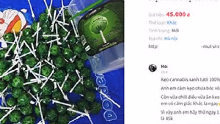 Sự nguy hiểm của các loại ma túy tổng hợp càng hệ trọng hơn dưới nhiều hình thức núp bóng. Giữa năm 2017, MXH từng có phen rùng mình khi loại kẹo mút cần sa được ra mắt.