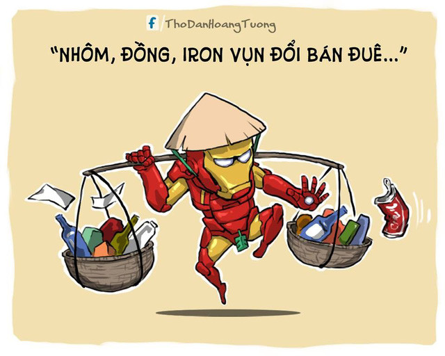 Những bức ảnh chế về siêu anh hùng nhà Marvel này đã thu hút sự chú ý của cộng đồng mạng.