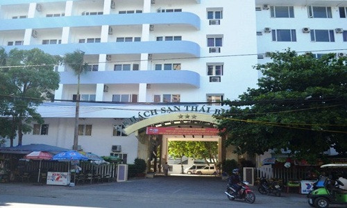 Khách sạn Thái Bình Dương, nơi xảy ra sự việc. Ảnh: P.H.