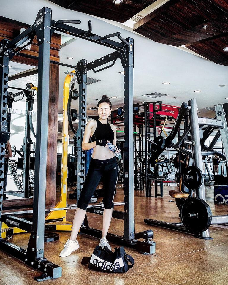Được biết, nữ MC Mai Ngọc đã theo gym và boxing được hơn 1 năm nay.