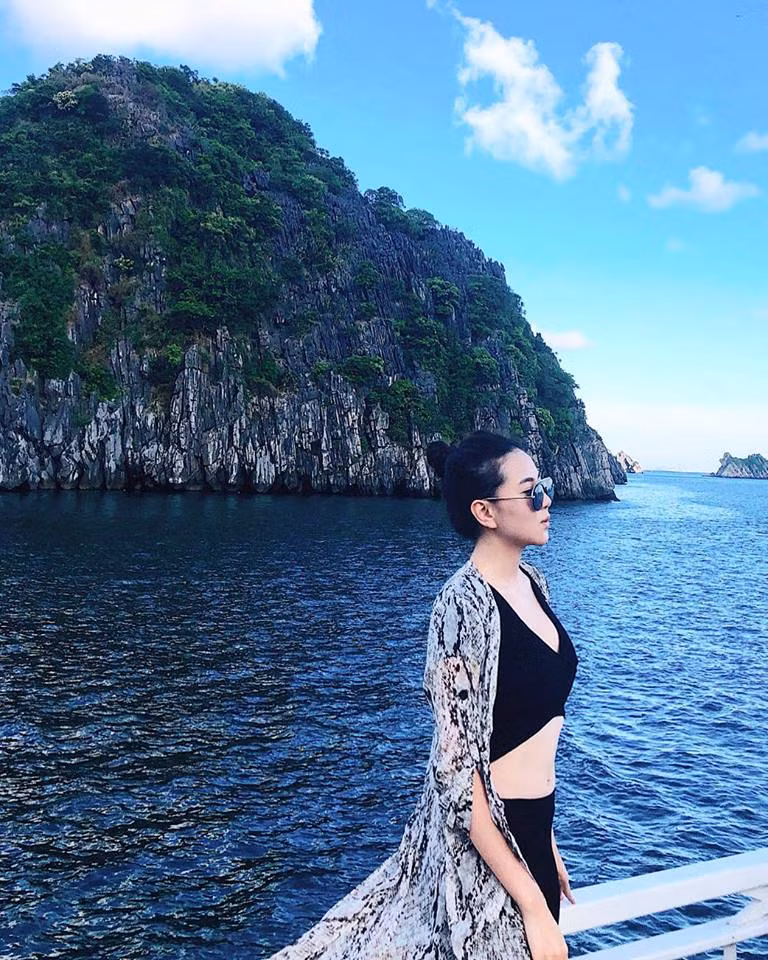 Kết quả của quá trình này chính là hình ảnh Mai Ngọc rạng ngời và thon gọn trong các chương trình phát sóng trên tivi.