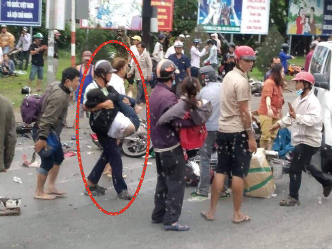 Tinh nguoi toa sang trong vu tai nan kinh hoang tai Long An