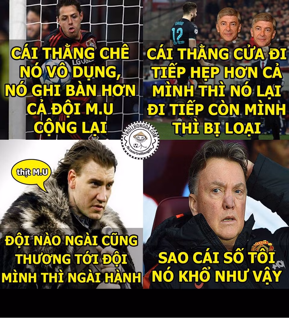 Sai lầm và lòng thương xót của Van Gaal.