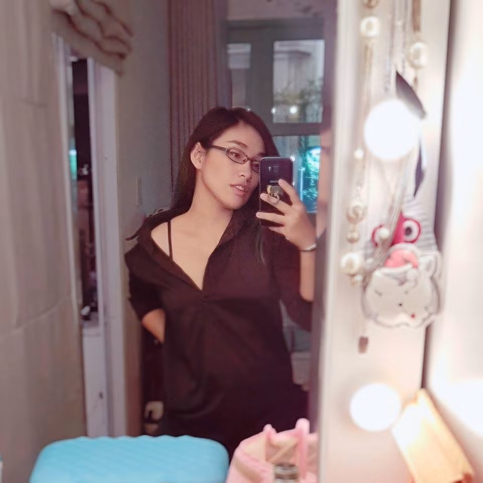 Sunny Thảo Vy thừa kế trọn vẹn vẻ đẹp sắc xảo của mẹ nên hứa hẹn sẽ lại là một mỹ nhân trong tương lai.