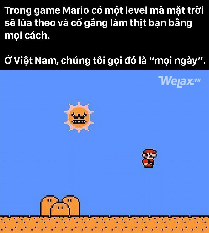 Không biết "chạy đâu cho khỏi nắng", dân mạng bèn giải tỏa bằng cách đăng tải lên MXH những bức hình miêu tả nắng nóng đỉnh điểm mà mình đang phải gánh chịu.