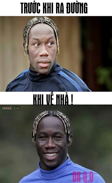 Trước khi ra đường và sau khi về nhà là một trạng thái hoàn toàn khác nhau trên khuôn mặt.