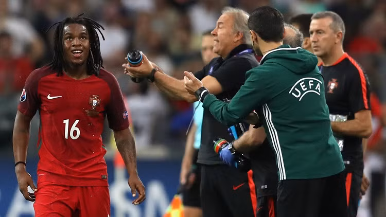 Thắng nhọc nhằn trước Croatia, Bồ Đào Nha vào tứ kết gặp Ba Lan. Tưởng chừng con đường tại Euro của Cris Ronaldo và các đồng đội đã dừng lại sau bàn thua từ rất sớm bởi Lewandowski. Thế nhưng, phút lóe sáng của Renato Sanches đã cứu người Bồ và họ thắng Đại Bàng Trắng - Ba Lan trên chấm 11m.