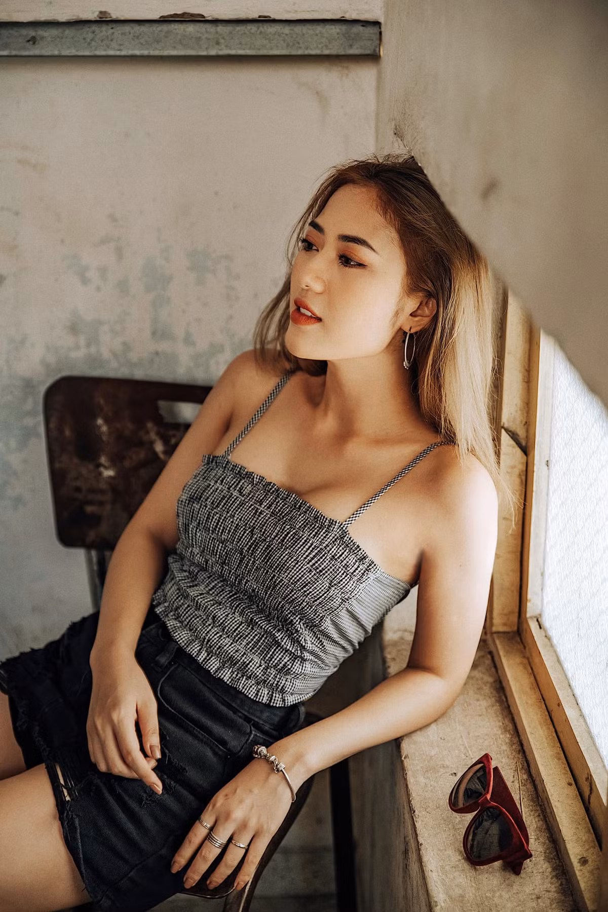 "Tiểu tam" tiếp theo bị dân mạng soi xét đó là Trang Cherry trong phim "Sống chung với mẹ chồng" với vai Diệp.