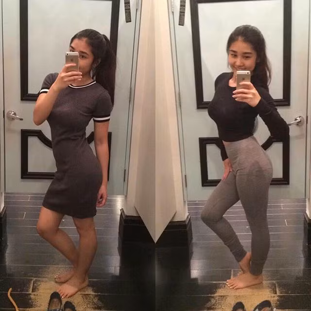 Trong những bức ảnh đăng tải trên mạng xã hội, Hạ Uyên không ngần ngại khoe đùi to và cơ tay săn chắc. Những điều này trước đây những bạn nữ trong nước thường không thích vì cho rằng nó phá vỡ vẻ đẹp nhẹ nhàng và dịu dàng của người con gái Việt.