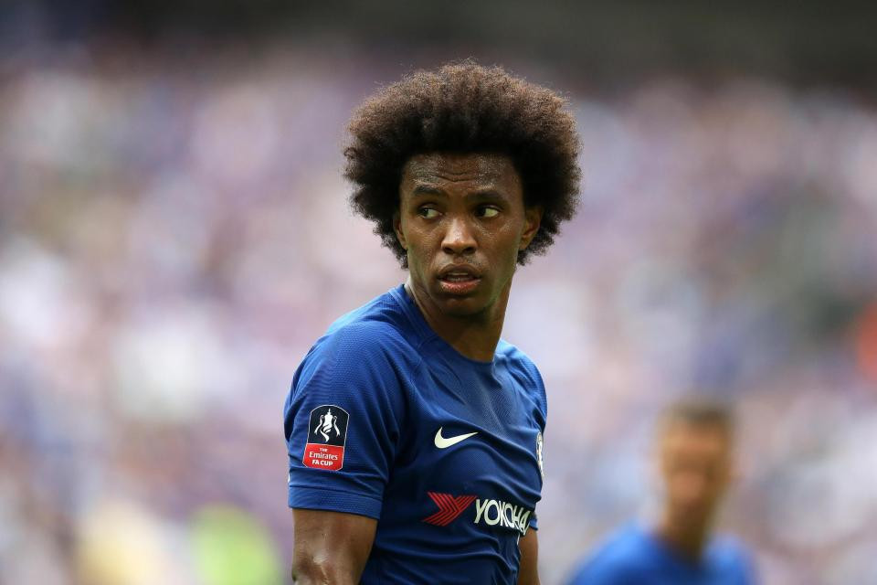 Chuyển nhượng bóng đá từ Goal, Real cũng muốn ký với Willian của Chelsea nhằm giải phóng cho Gareth Bale thời gian tới.