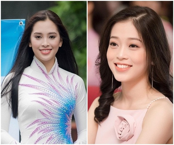 "...chưa kể tới việc trang điểm thì nhìn Hoa hậu Tiểu Vy có phần hơi già còn Phương Nga thì khá trẻ trung và duyên dáng. Nhiều người nói Tiểu Vy có nét lai Tây ở mặt mộc nhưng Phương Nga để mặt mộc đâu có kém phần long trọng".