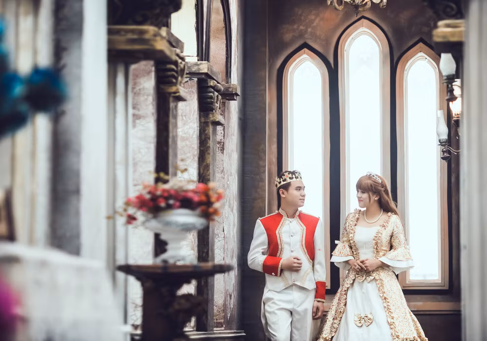 Đã có tới 22 bộ trang phục được Duy Anh và Lan Anh chọn lọc và đưa vào những khoảnh khắc để đời của mình.