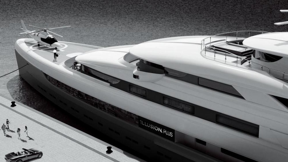 Illusion Plus được trang bị 2 động cơ điện-diesel Roll-Royce với tổng công suất 3.000 mã lực, có thể chạy với vận tốc tối đa gần 30 km/h (16 knot).