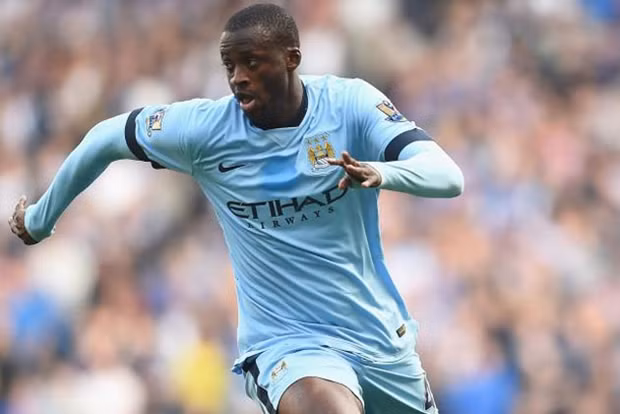 Công thần của Man City là Yaya Toure xếp ở vị trí 6 với 185.000 bảng/ tuần.