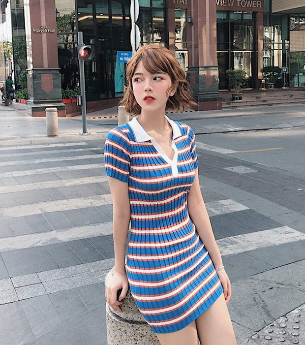 Sở hữu vẻ ngoài bắt mắt, đôi mắt to tròn cùng làn da trắng, Châu Thư có lẽ là một trong số ít những cô gái Việt bị nhầm là hotgirl Trung Quốc.