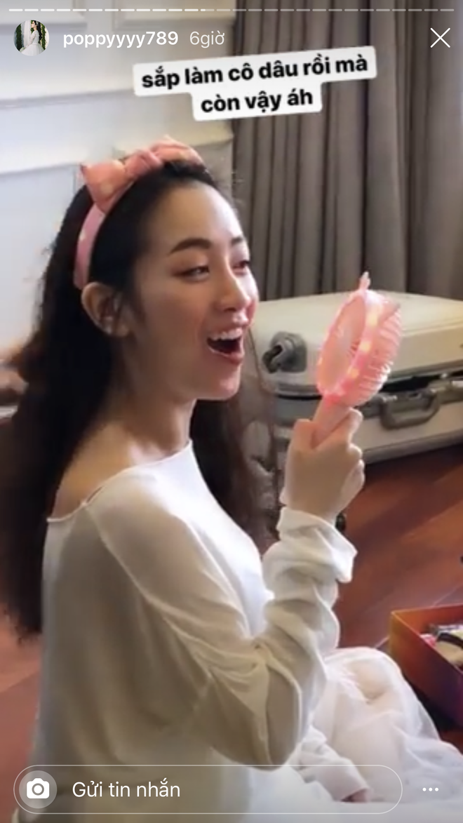 Với nhan sắc nở rộ ở tuổi 20 thì chắc chắn khi mặc váy cô dâu, Joyce Phạm còn xinh đẹp hơn gấp bội.