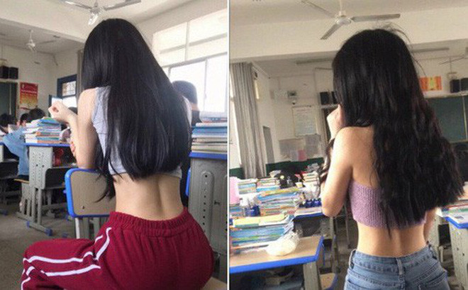 Ngay sau khi chùm ảnh được đăng tải, cư dân mạng đã nổ ra một cuộc tranh cãi ầm ĩ. Người thì tỏ vẻ bức xúc với cách ăn mặc không phù hợp của nữ sinh, người lại thay cô nàng lên tiếng biện minh. Một số khác thì cho rằng không phải chuyện liên quan đến mình và dành lời khen cho dáng người của cô gái.