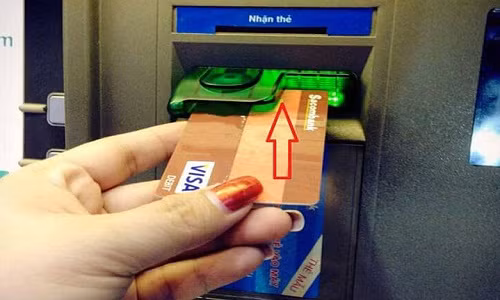 Chu the ATM Sacombank 