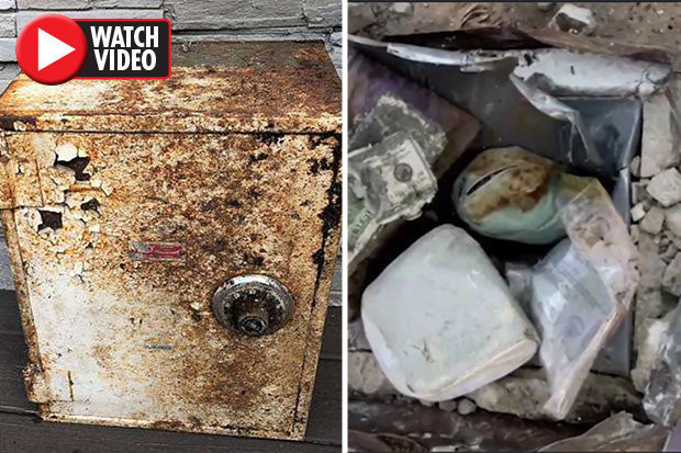 Chiếc hộp cũ kỹ, bí ẩn này là nguyên nhân khiến cặp đôi vô cùng bất ngờ.