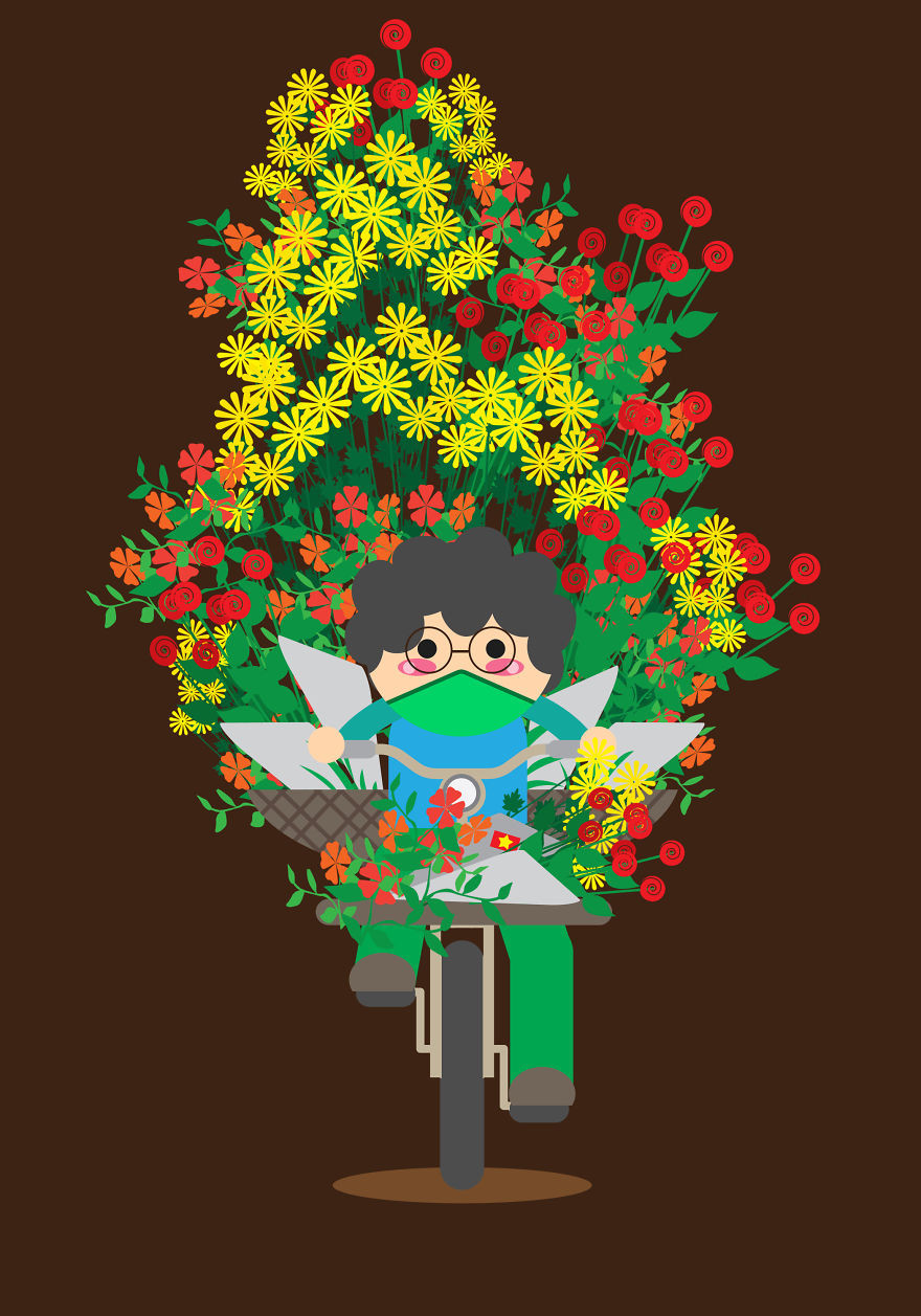 "Nó giống như một lời nhắc nhở, rằng trong cuộc sống chúng ta nên quẳng những gánh nặng ra phía sau. Đừng để hành trang che khuất tầm nhìn của chúng ta. Bất kể chúng nặng nề hay cồng kềnh thế nào, cứ tiếp tục tiến về phía trước". Eisen Bernard Bernardo chia sẻ thêm.