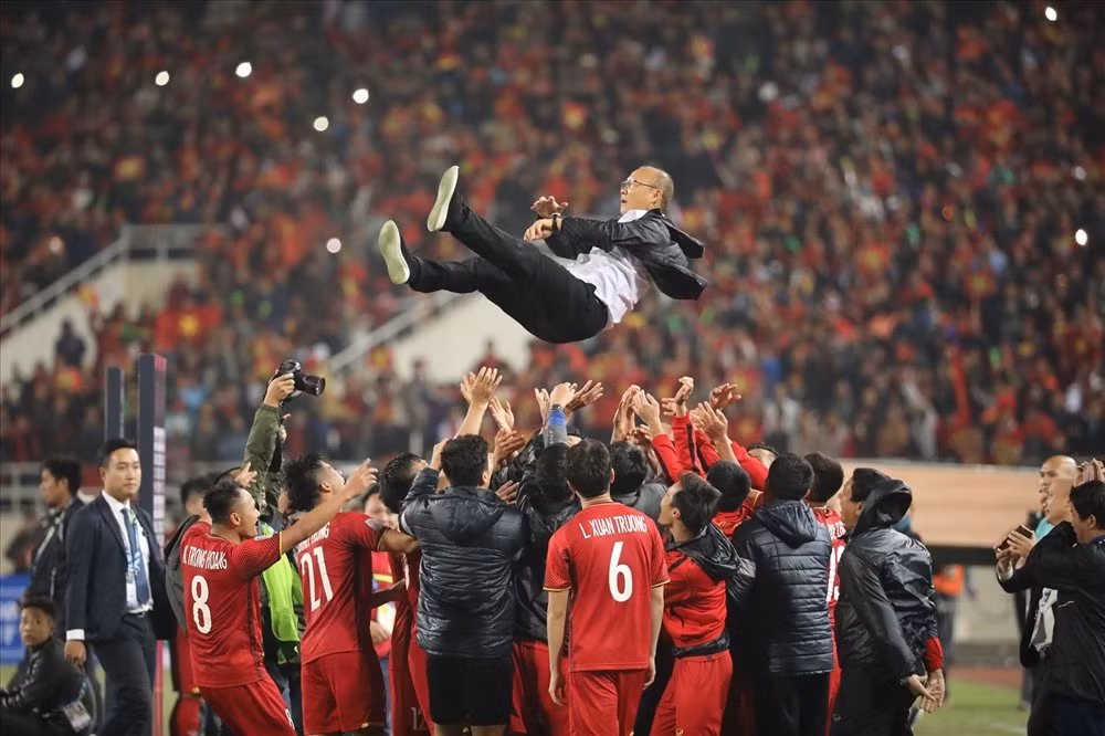 Doi tuyen Viet Nam va nhung hinh anh duoc dan mang lien tuc chia se