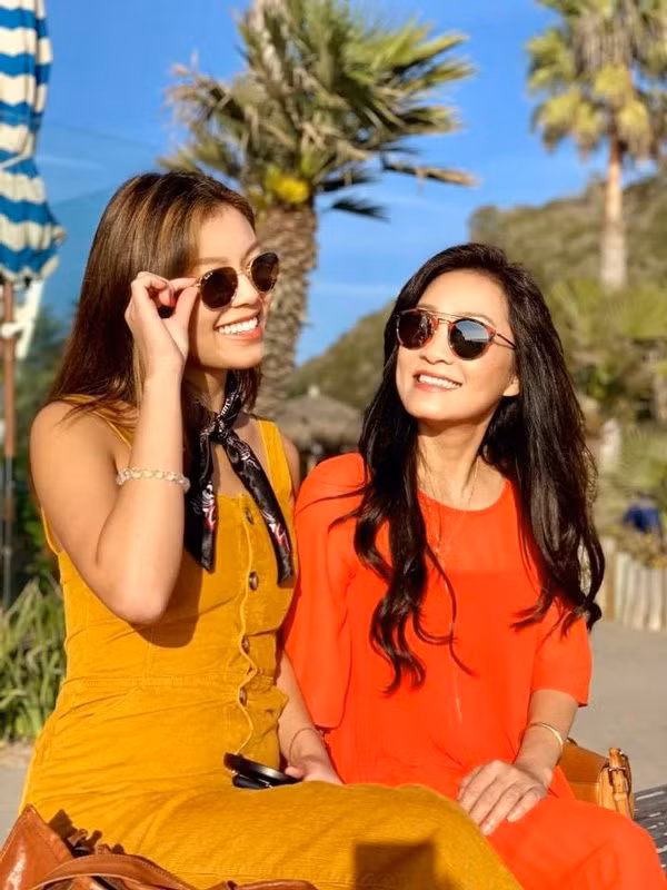 Ở tuổi 21, con gái lớn của Quang Minh - Hồng Đào sở hữu vóc dáng gợi cảm và nóng bỏng.