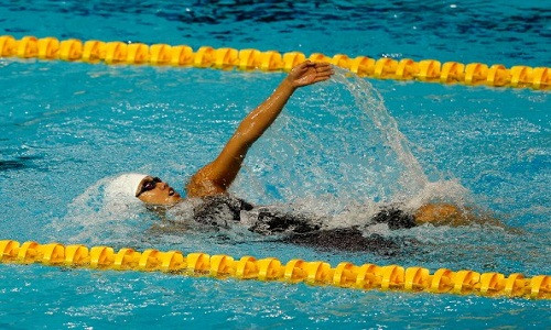 Ánh Viên đã có được tấm HCĐ tại nội dung 200m ngửa nữ tại Đại hội thể thao Quân đội thế giới 2015.