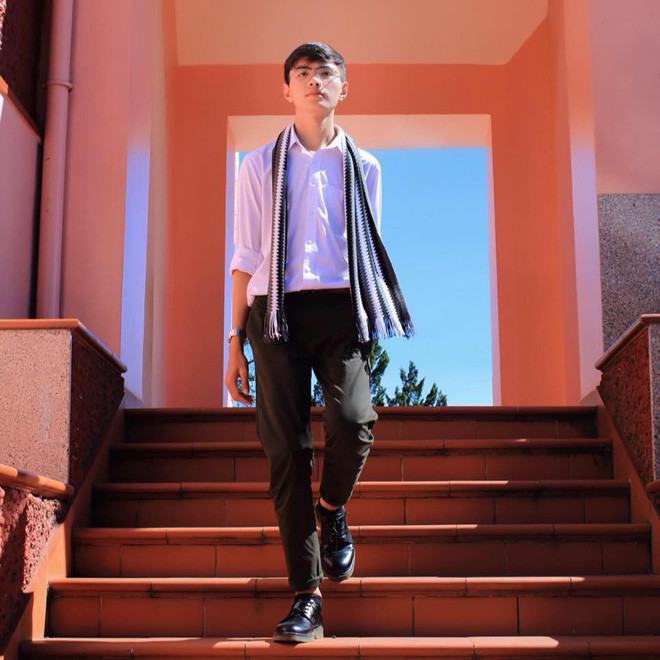 Khi biết hình ảnh của mình được rất nhiều người chia sẻ lại, Hiếu cho biết mình cảm thấy khá bất ngờ.