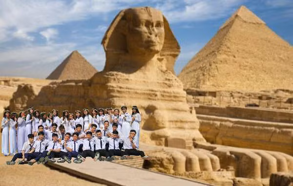 Từ Ai Cập cho tới Italia, hay London cho tới New York.