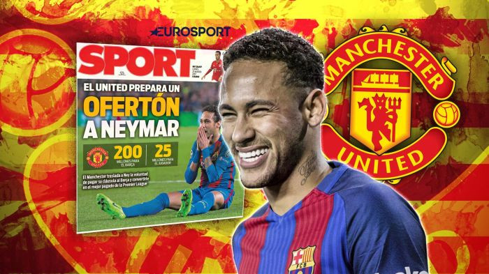 Don Balon loan báo, Neymar đã nói với Real Madrid về ý định rời PSG vào hè này và nếu đội bóng Hoàng gia không chào giá sớm thì chân sút Brazil lựa chọn cập bến M.U. Ảnh: Don Balon