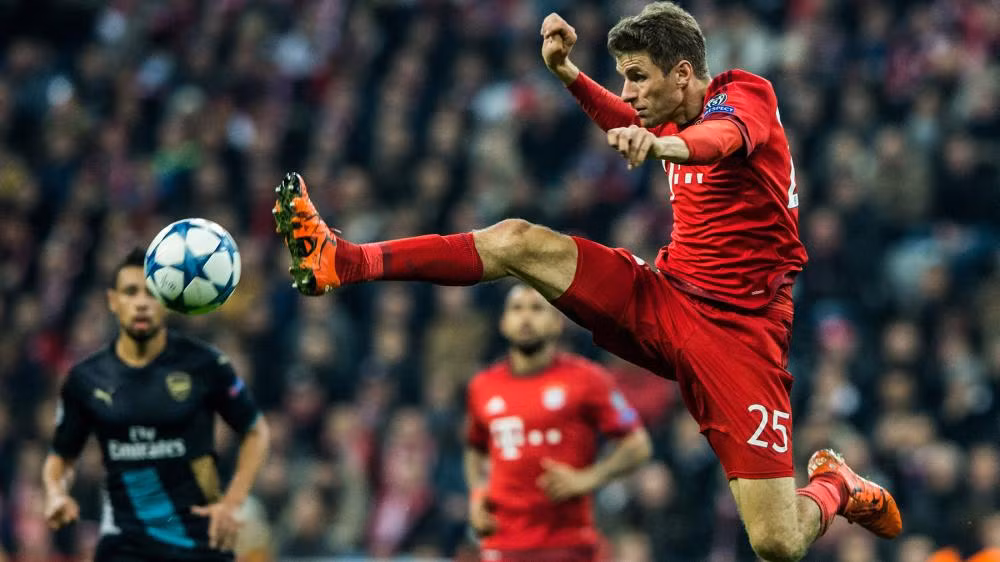 Thomas Muller (Bayern Munich).