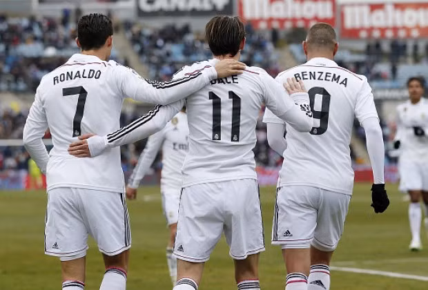 Tin chuyển nhượng bóng đá mới nhất từ Diario Gol, Chủ tịch Perez sẵn sàng "xóa sổ" BBC (Benzema, Bale, Cristiano Ronaldo) để đưa về Neymar, Hazard và Kane. Ảnh: Diario Gol.