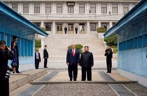 My chuan bi tap tran voi Han Quoc, Trieu Tien gui 