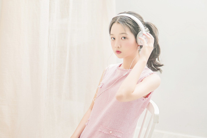 Từ một cô bé hồn nhiên, trong sáng, Lâm Thanh Mỹ thay đổi vẻ ngoài lớn phổng phao trong giai đoạn bước vào độ tuổi dậy thì.