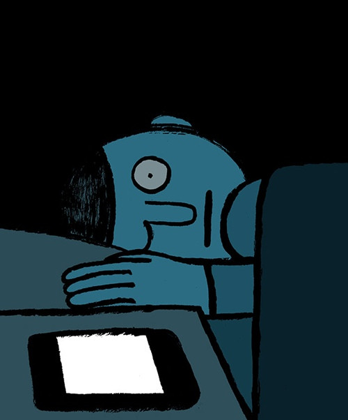 Với chiếc điện thoại kế bên, bạn không thể nhắm mắt hoàn toàn khi đi ngủ.