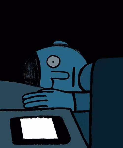 Với chiếc điện thoại kế bên, bạn không thể nhắm mắt hoàn toàn khi đi ngủ.