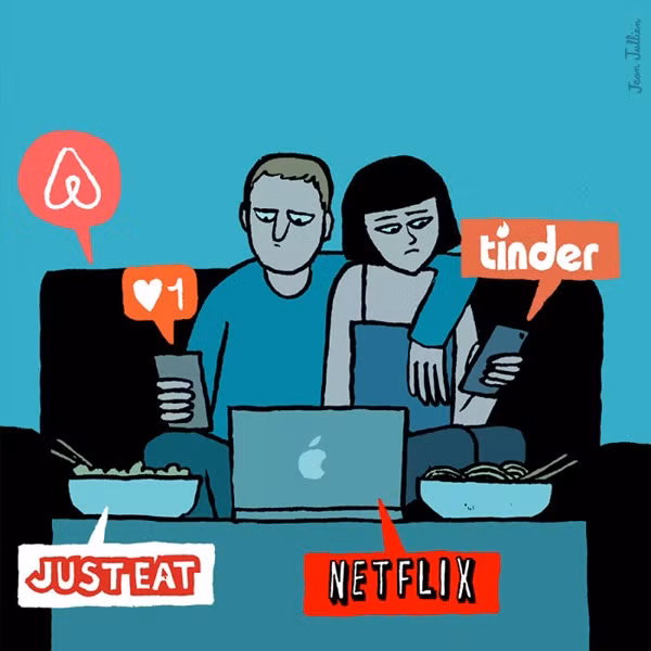 Cuộc hẹn có còn lãng mạn nếu những ứng dụng hẹn hò liên tiếp báo tin nhắn.