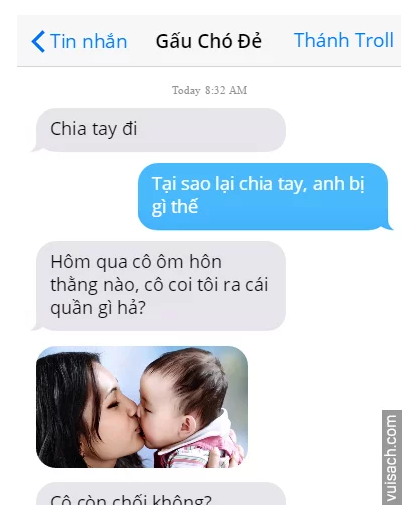 Ghen tuông dẫn đến chia tay là điều hiển nhiên nhưng việc ghen với một đứa trẻ thì quả là khó hiểu.