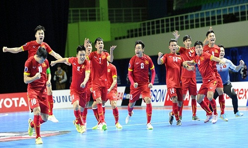 Futsal Việt Nam xuất sắc giành tấm vé vòng 1/8 Futsal World Cup 2016.