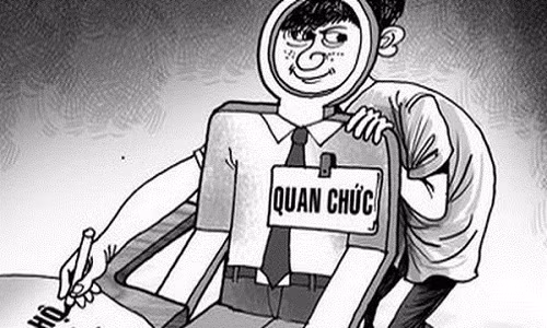 Chu tich xa di nghi mat van co bai thi phai thoi hoc