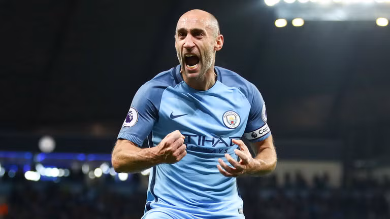 Zabaleta chia tay Man City: Sau 9 năm gắn bó với Man City, hậu vệ cánh người Argentina mới đây tuyên bố anh sẽ chia tay sân Etihad sau khi mùa giải này kết thúc bất chấp việc có được yêu cầu gia hạn hợp đồng hay không. Ảnh: Goal.com