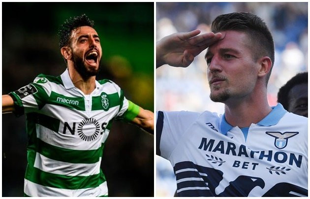 Marca cho hay 2 mục tiêu được MU nhắm tới là Sergej Milinkovic-Savic (Lazio) và Bruno Fernandes (Sporting Lisbon).