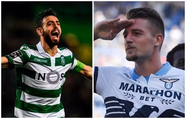 Marca cho hay 2 mục tiêu được MU nhắm tới là Sergej Milinkovic-Savic (Lazio) và Bruno Fernandes (Sporting Lisbon).