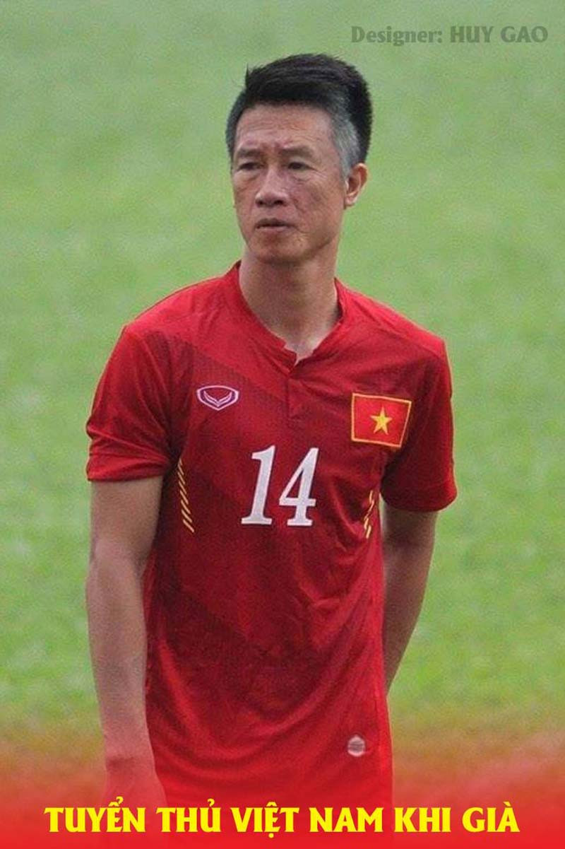 Tiền vệ Huy Hùng.